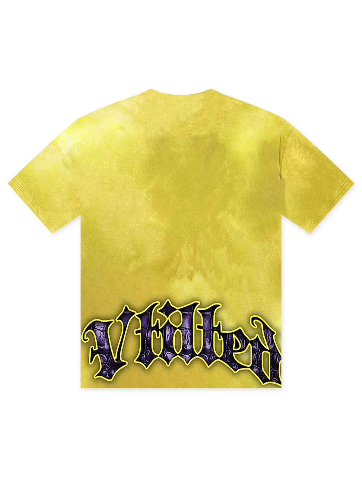Vtilted Left Alone Tee - Yellow Wash