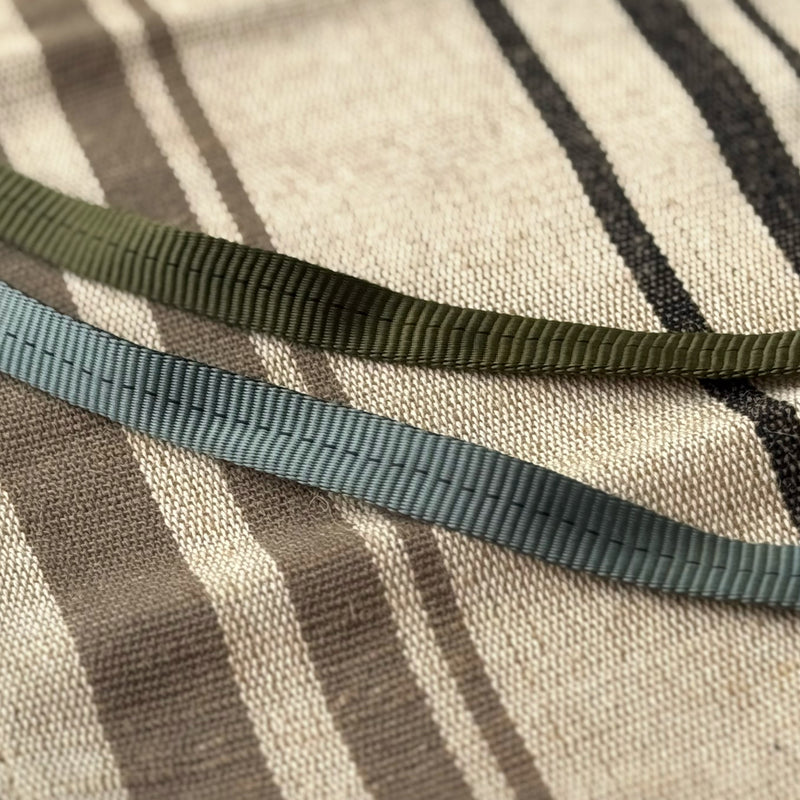 Cotton Jute Stripe Apron