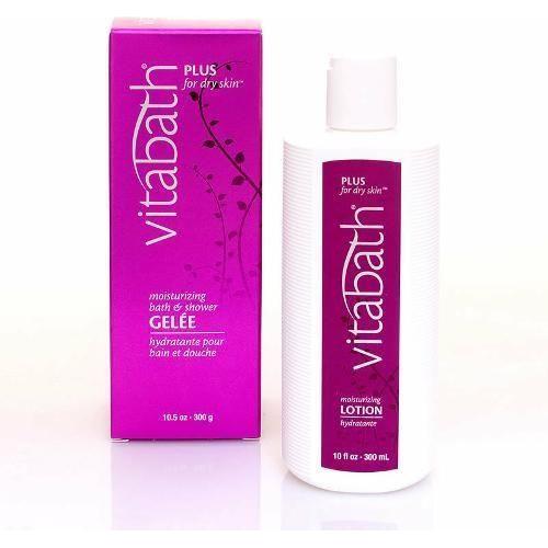 Vitabath Moisturizing Bath & Shower Gelee, Plus Dry Skin 10.5 oz