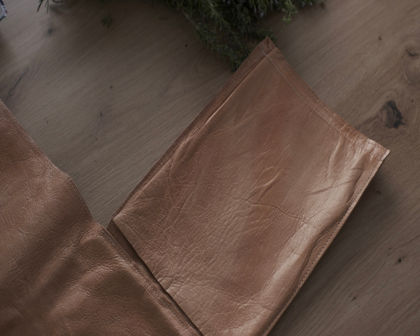 Leather Baby Changing Pad