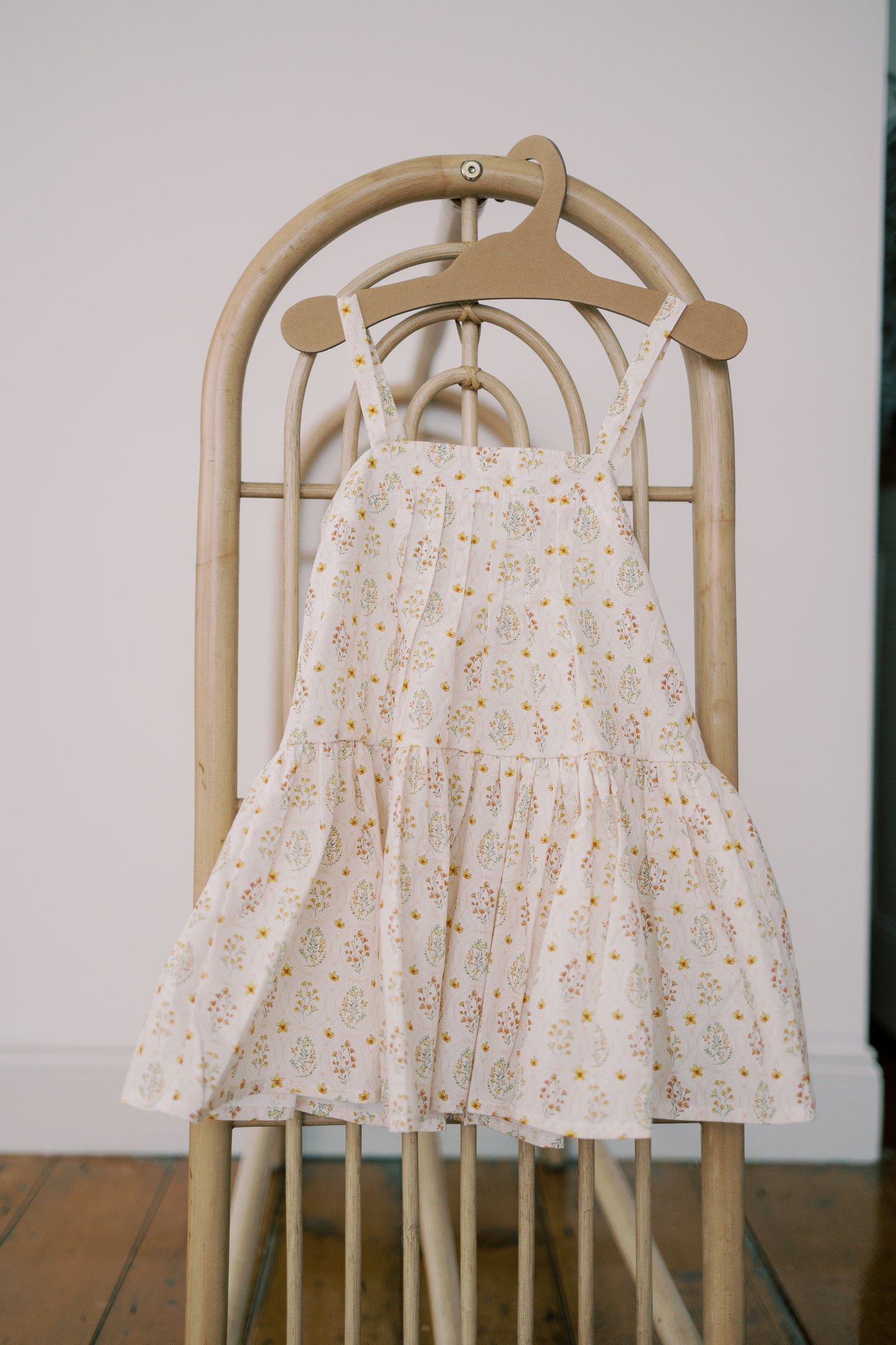 Hikari Pintuck Dress- Sonny Blossom