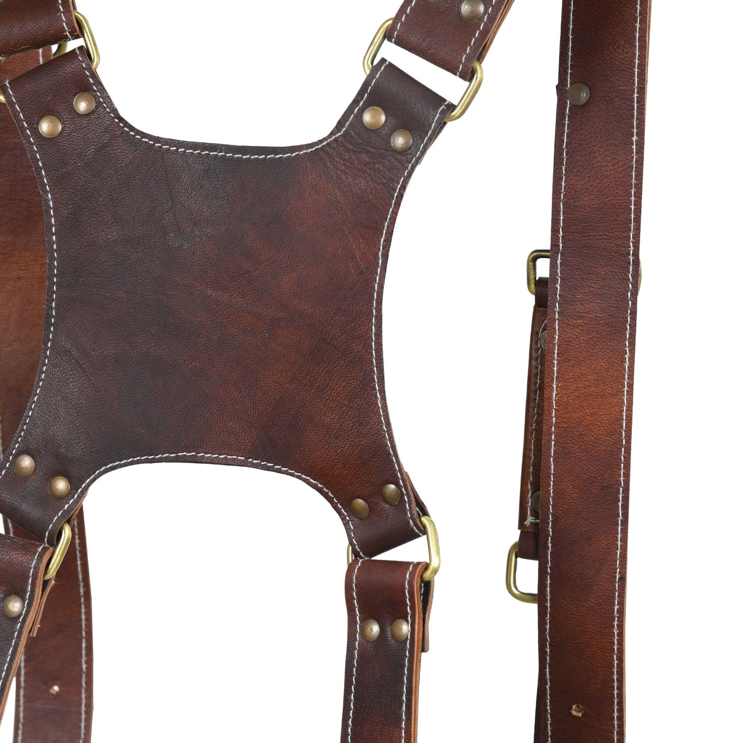 Goat Leather Dual Camera Harness - Osadia Concept Store