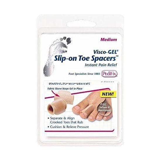 PediFix Visco-Gel Slip-On Toe Spacer Large 2/Pack