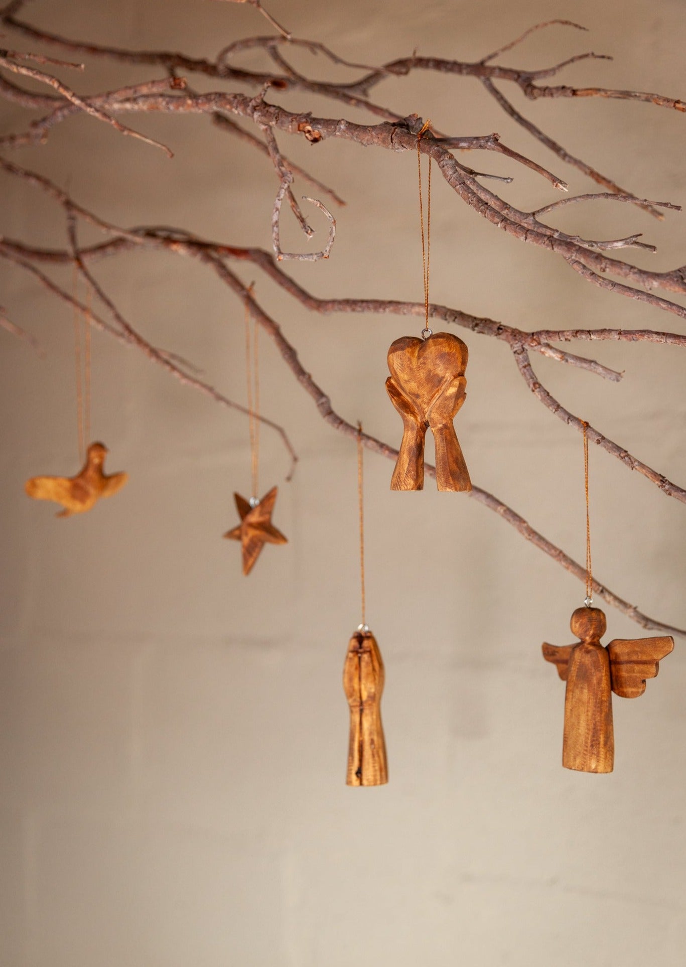 Wooden Star Ornament