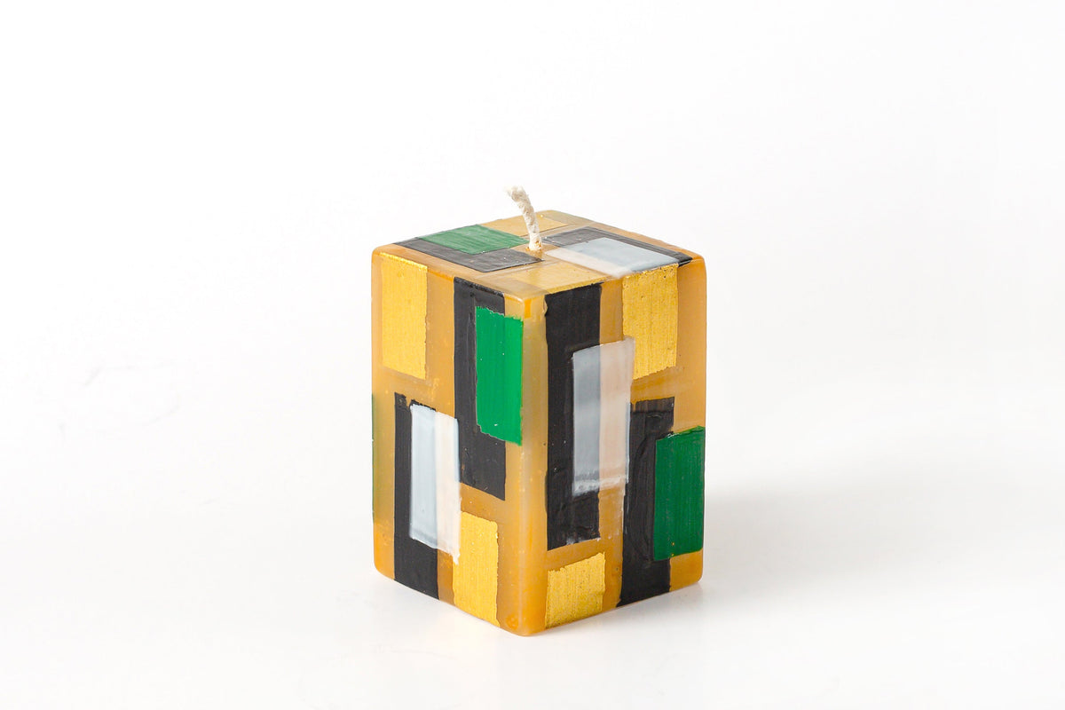 Klimt Painted Candles