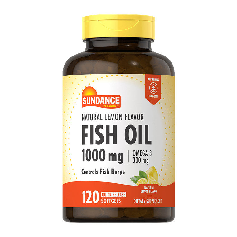 Sundance Fish Oil Quick Release Softgels, 1000 Mg, 120 Tabs