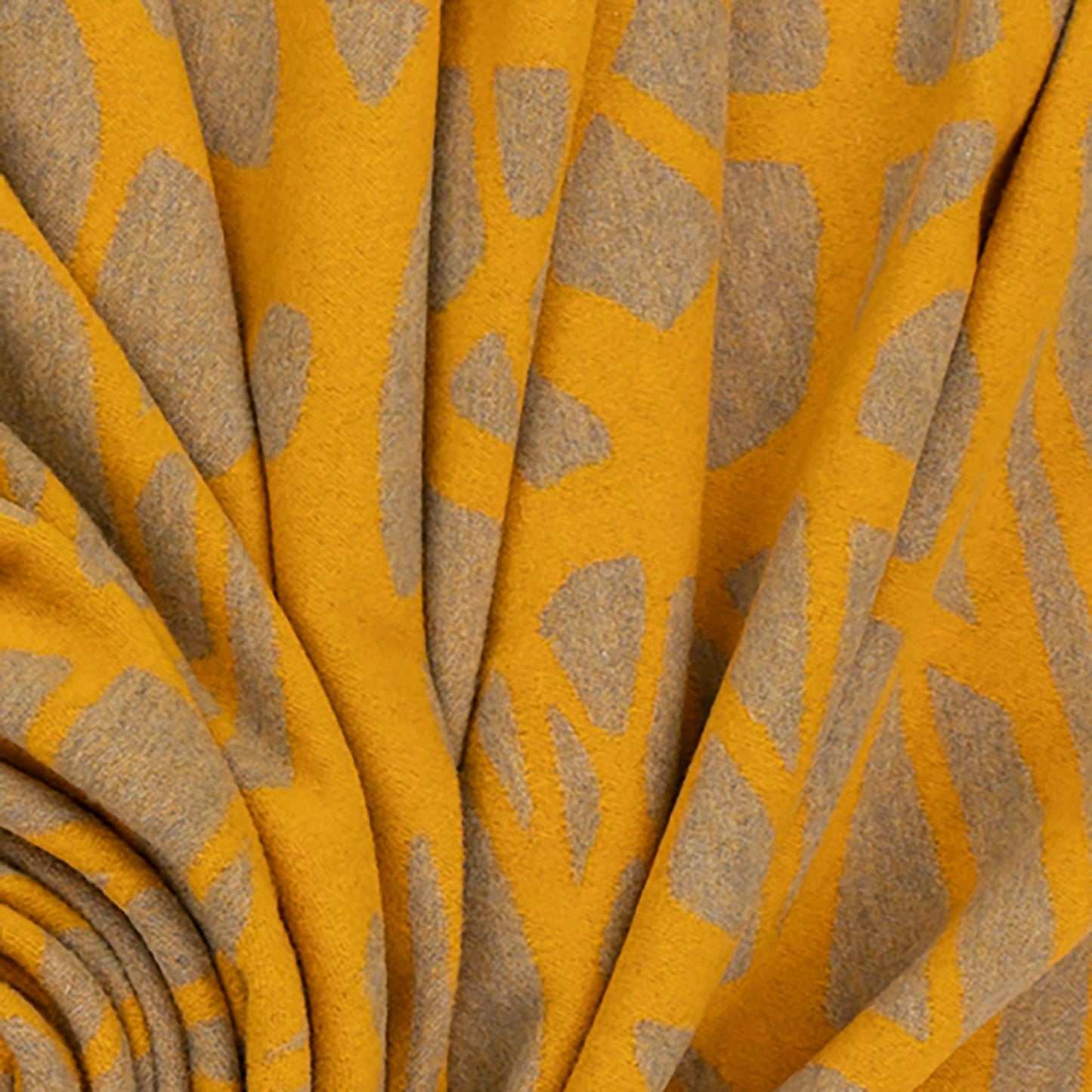 Southampton Home Monarch Merino Fleece Throw ~ Gold ~