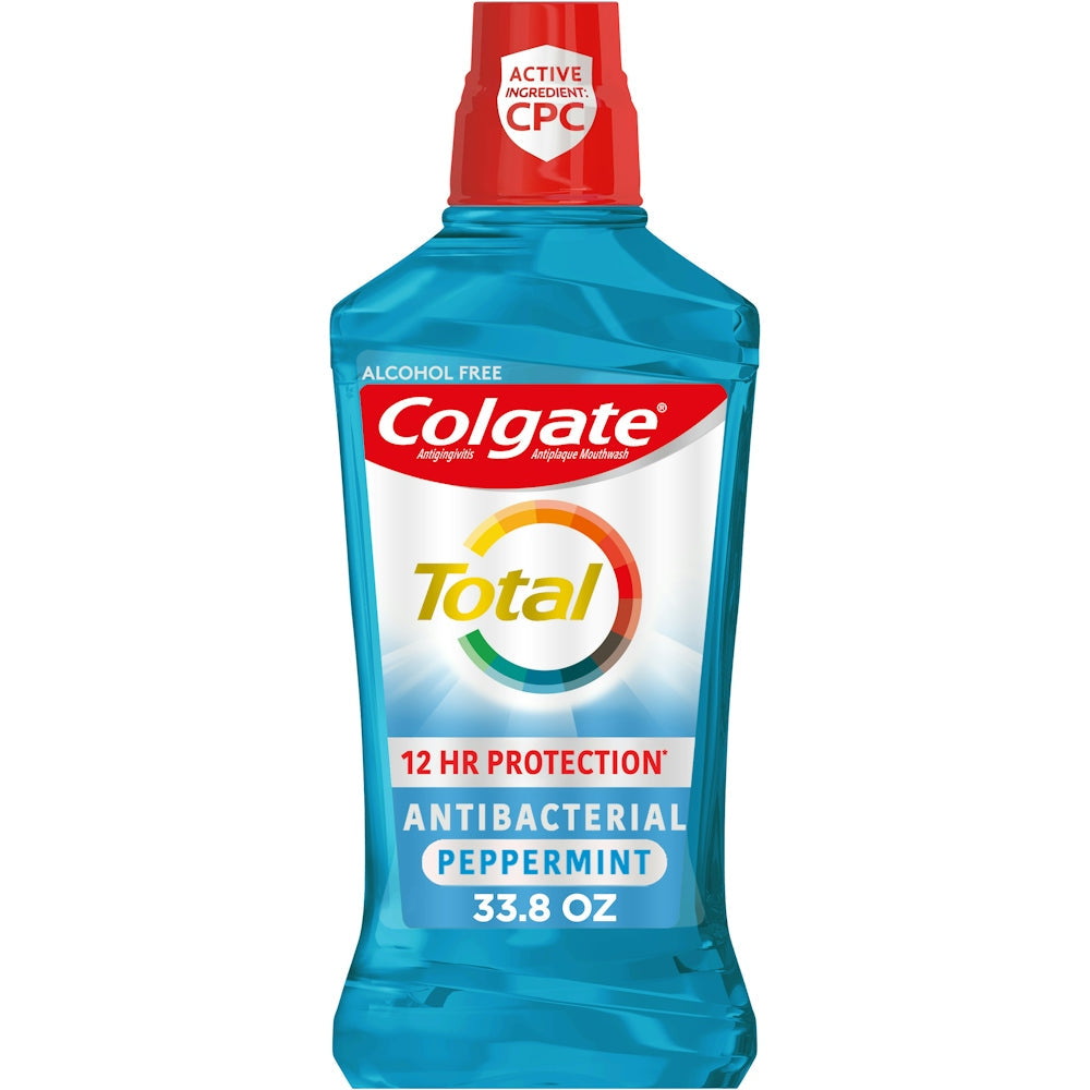 Colgate Total Advanced Mouthwash - Peppermint 33.81 Fl Oz