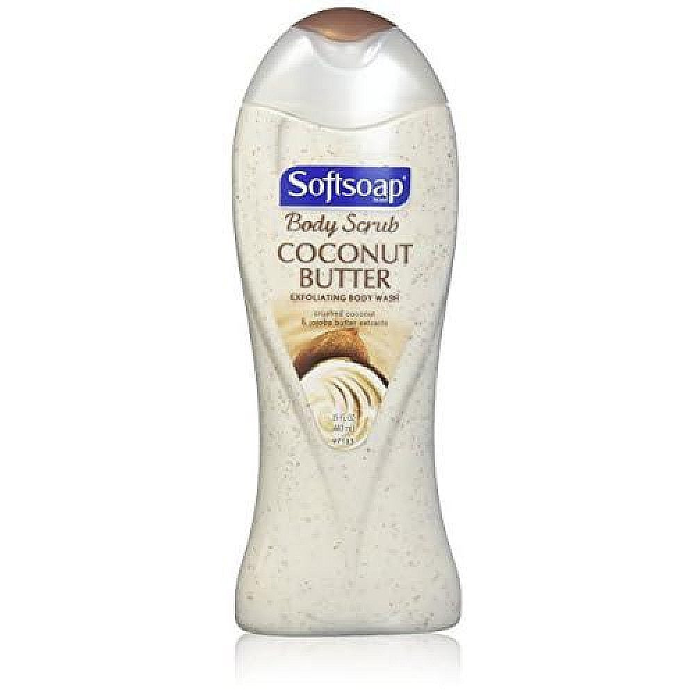 Softsoap Soft Soap Coconut Butter Scrub Body Wash