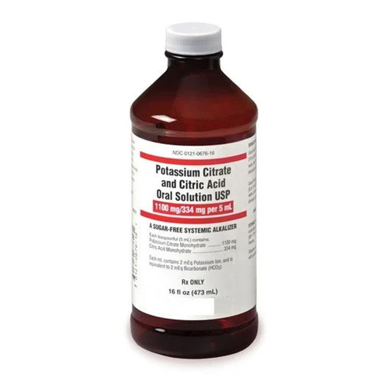 Method Pharmaceuticals Potassium Citrate And Citric Acid Oral Solution USP 1100/334 Mg, 16 Oz