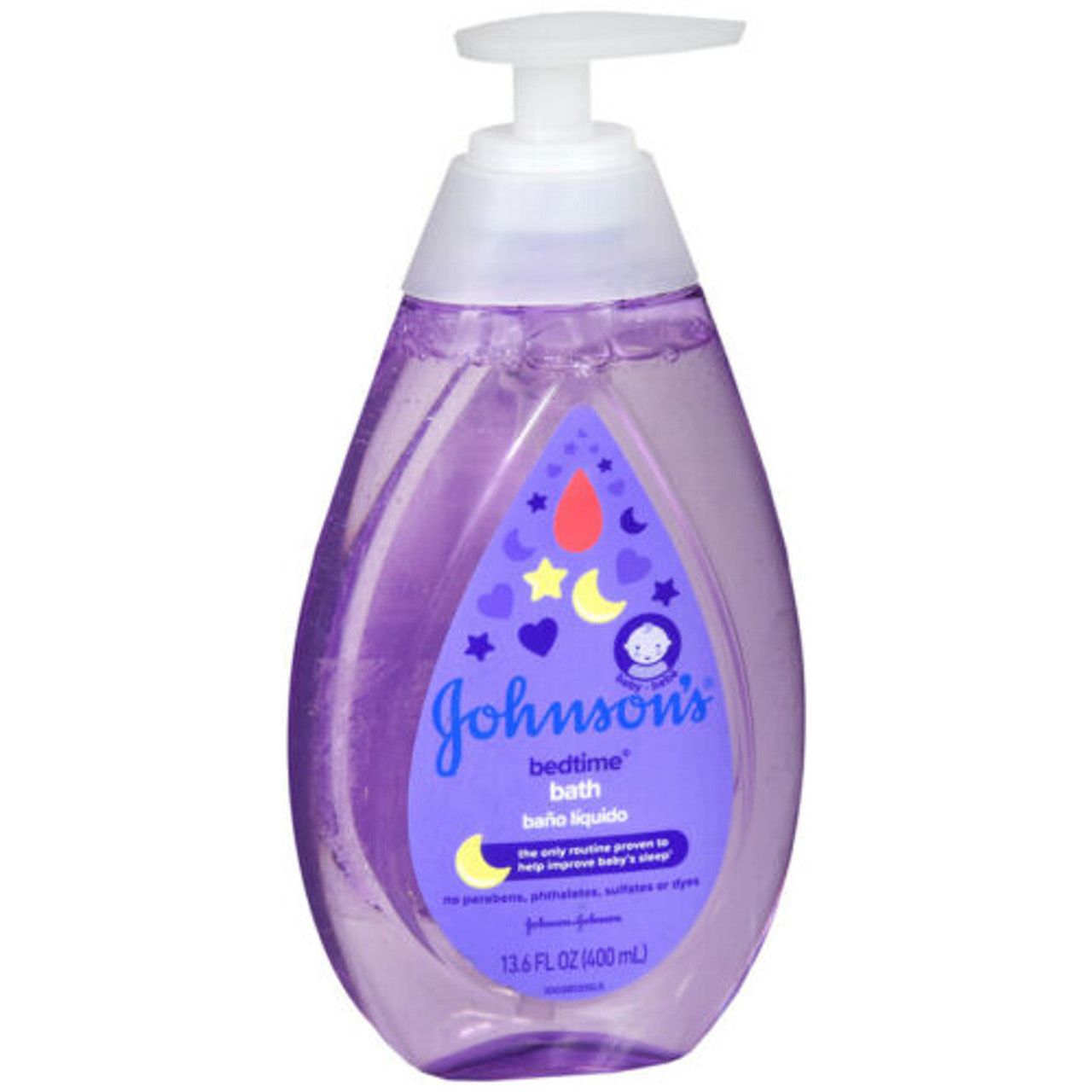 Johnson's Bedtime Baby Bath With Soothing Aromas - 13.6 Fl Oz