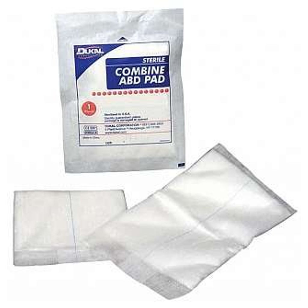 Dukal Corp ABD Sterile Pad, 8" X 7.5" - Model 5875, Tray Of 20