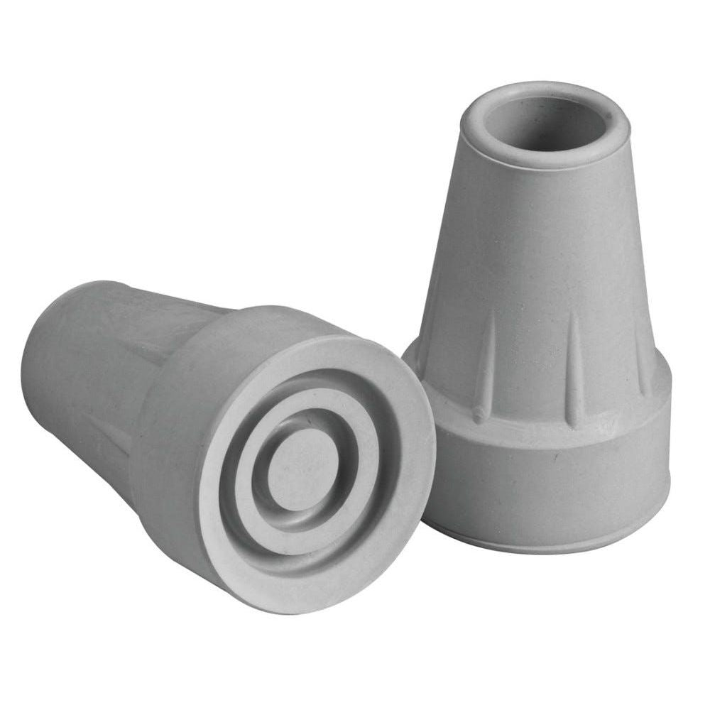 Carex Standard Crutch Tips Grey