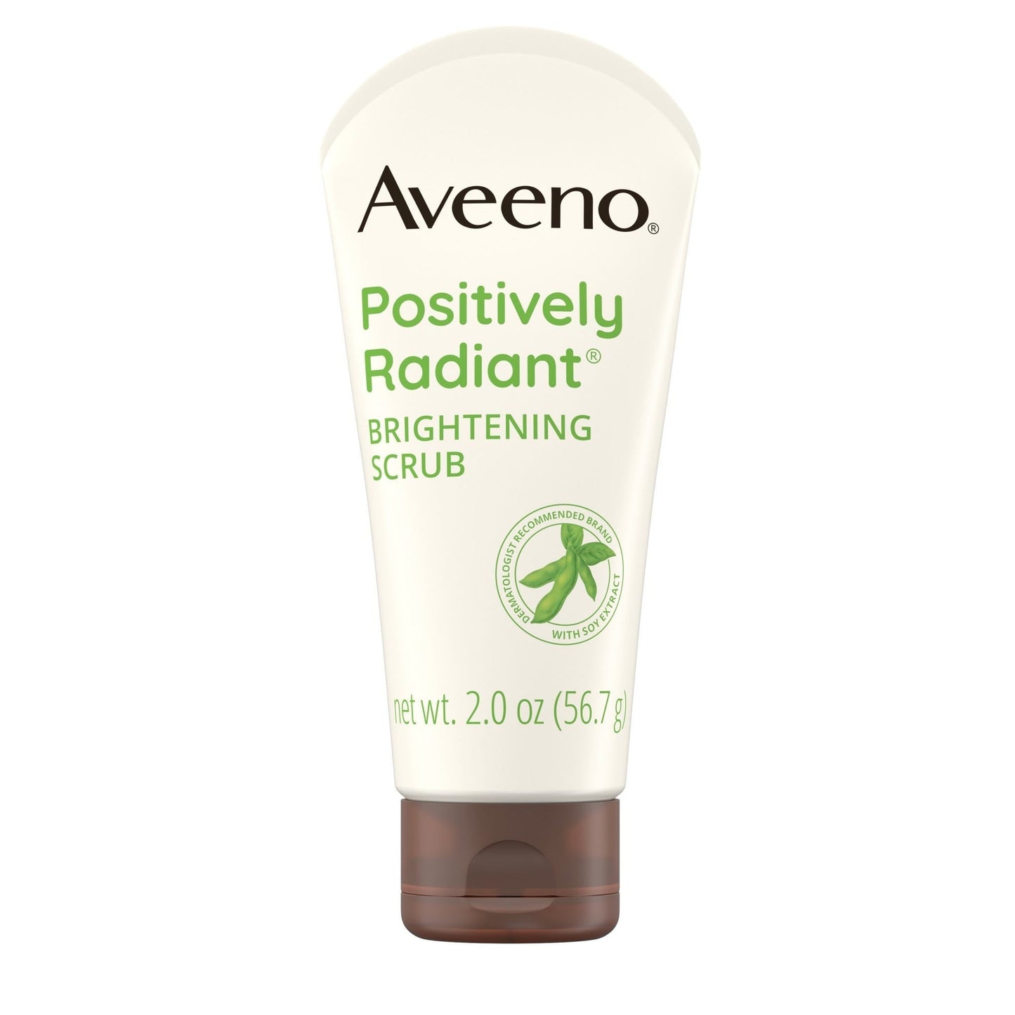 Aveeno Positively Radiant Skin Brightening Daily Scrub 2 Oz