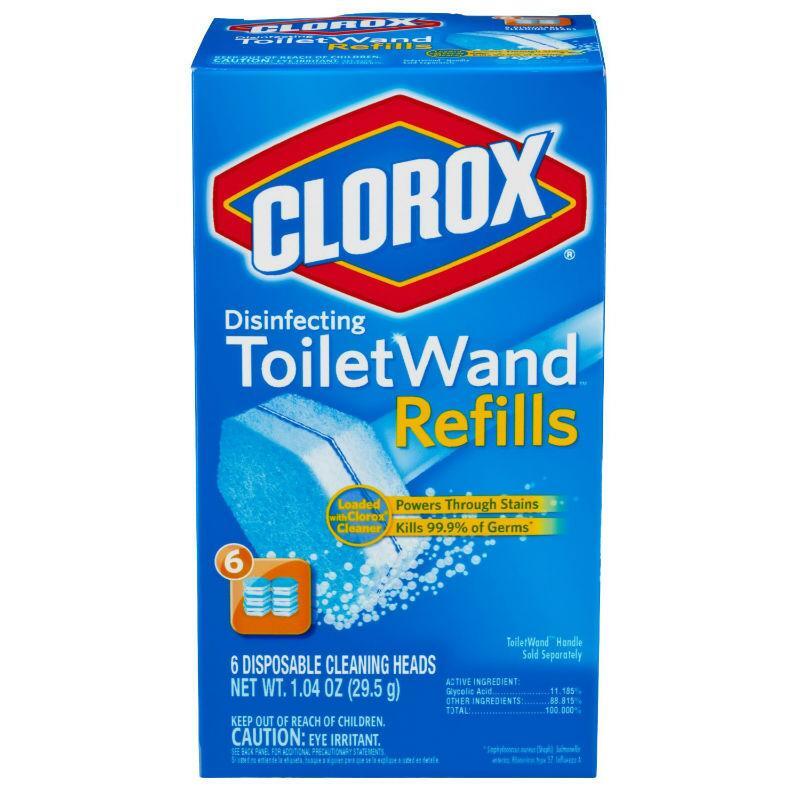 Clorox ToiletWand Disinfecting Refills Disposable Wand Heads