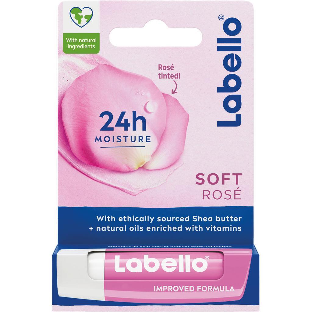 Labello Soft Rose Tónovací Balzam Na Pery