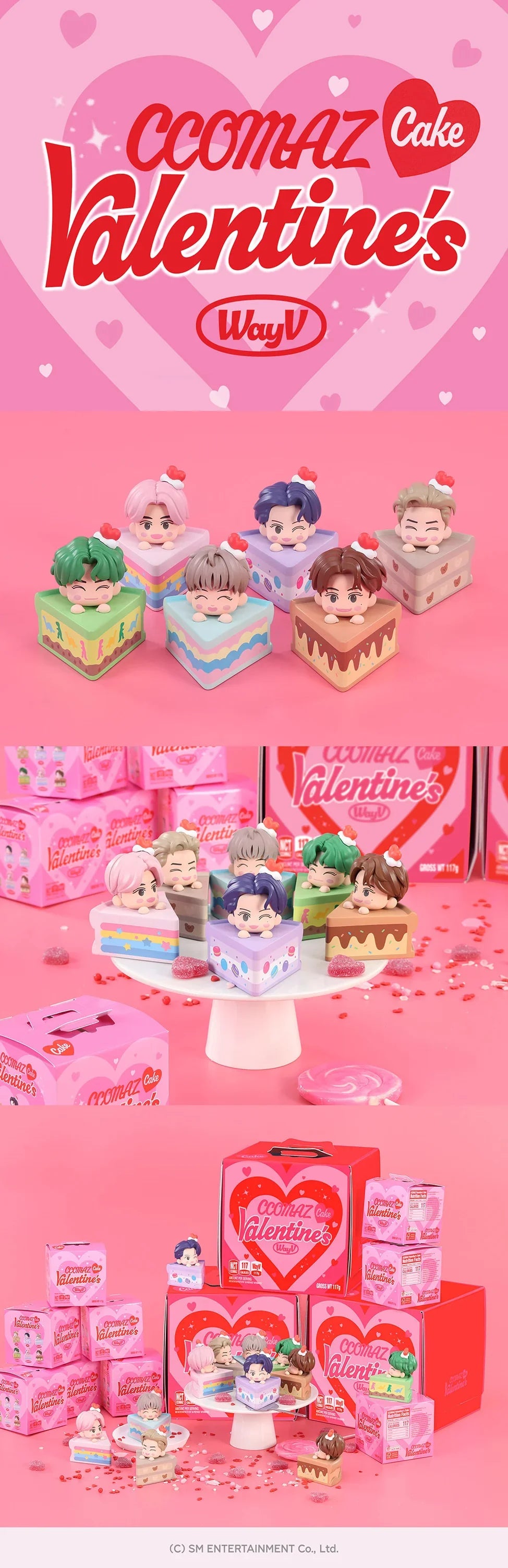 WayV - 2024 Ccomaz Valentine's Cake MD