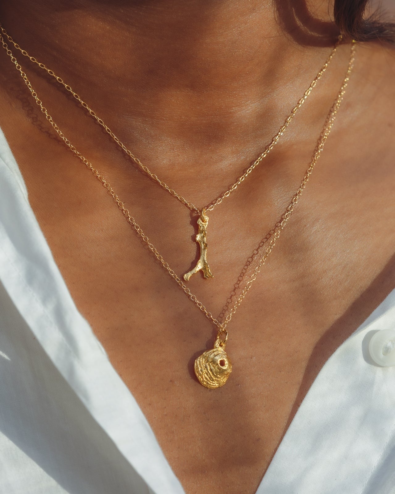 Key Hole Mini Necklace