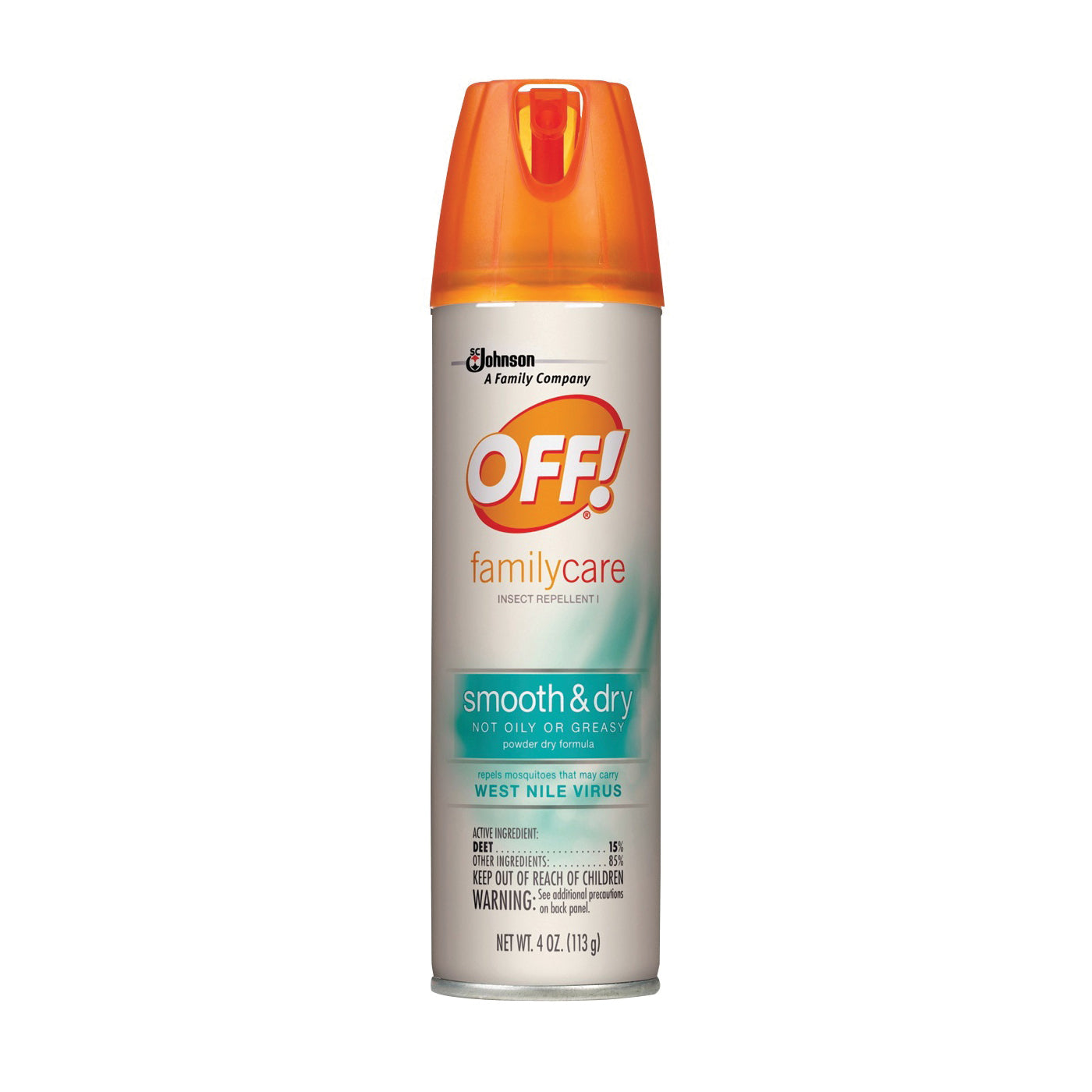 Off! Family Care Smooth & Dry Insect Repellent Aerosol Spray