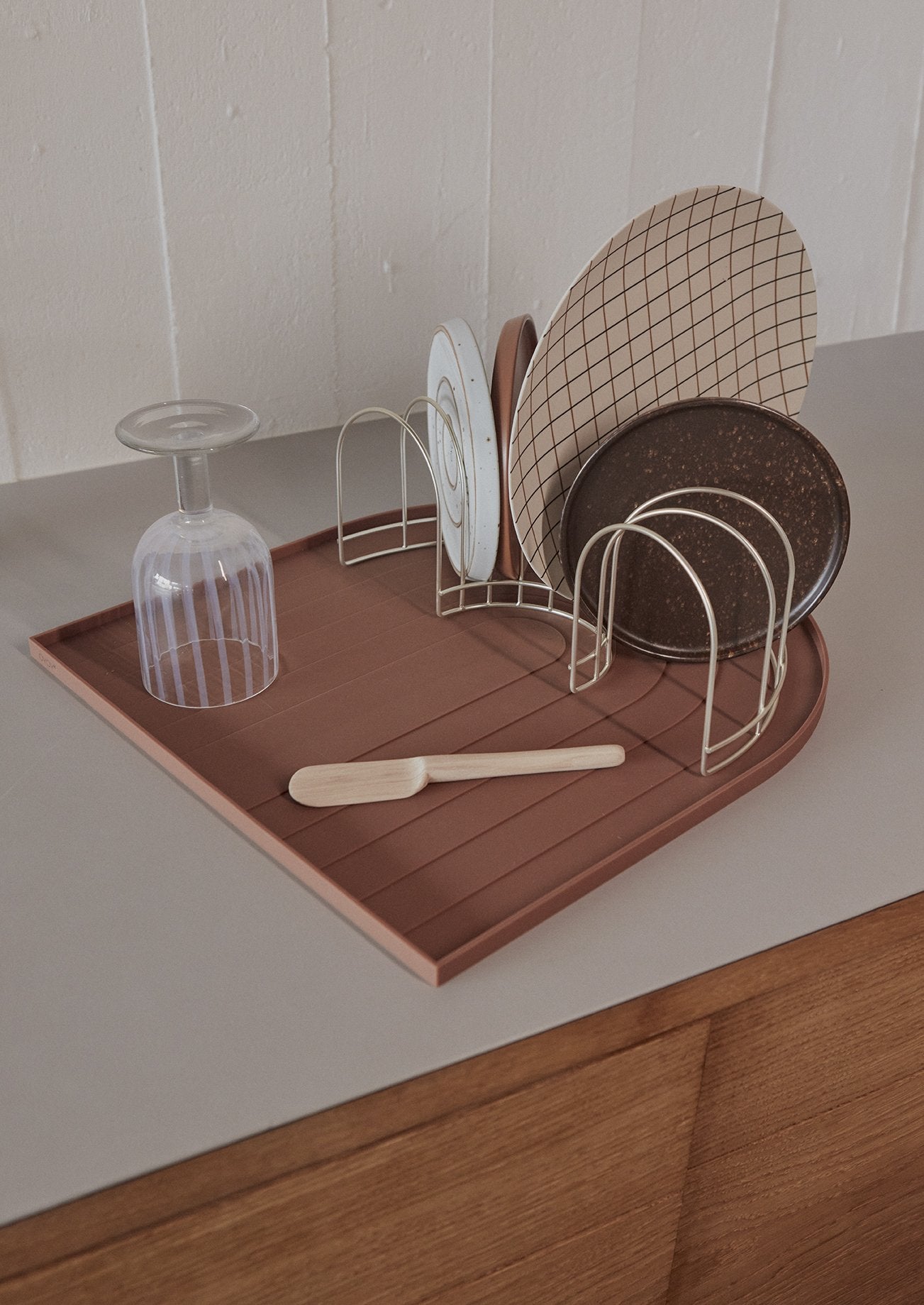 Dish Drainer - Silver