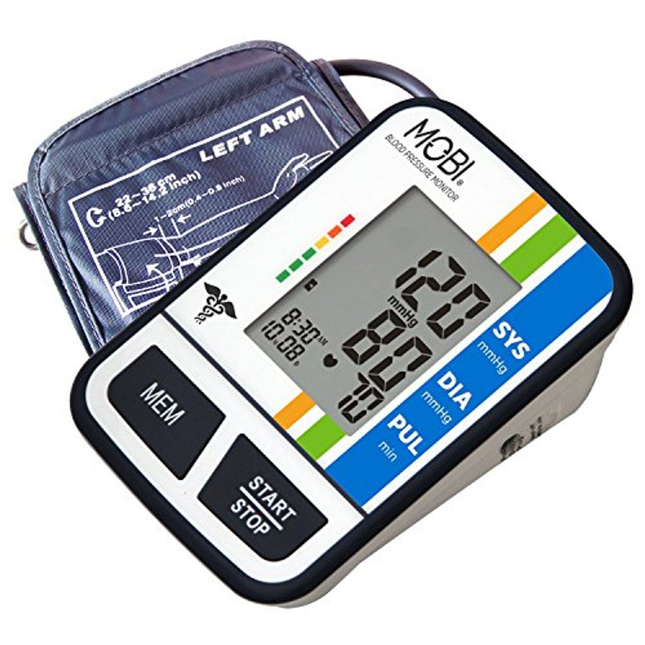 Mobi 70254 Health Automatic Upper Arm Blood Pressure Monitor