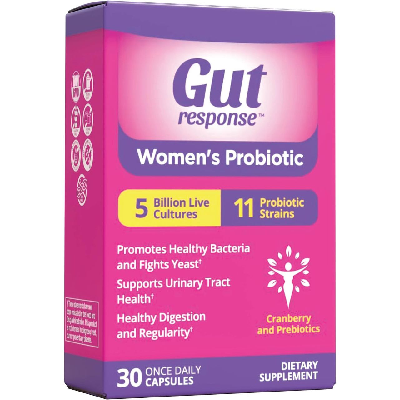 Gut Response Womens Probiotic Capsules