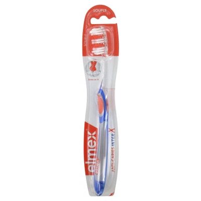 Elmex Anti-Decay InterX Toothbrush Soft - Colour: Blue