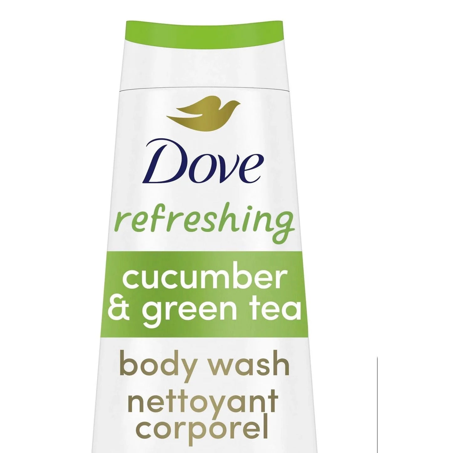 Dove Refreshing Body Wash - Cucumber & Green Tea Scent, 20 Fl Oz