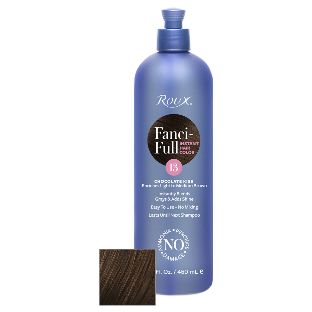 Roux Fanci Full Temporary Hair Color Rinse Chocolate Kiss 15.2oz