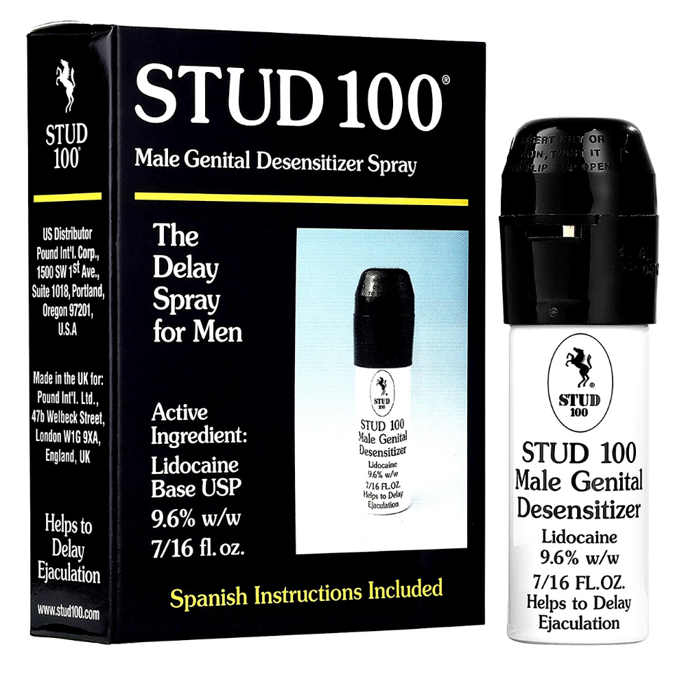 Stud 100 Male Genital Desensitizer Spray 0.44 Oz