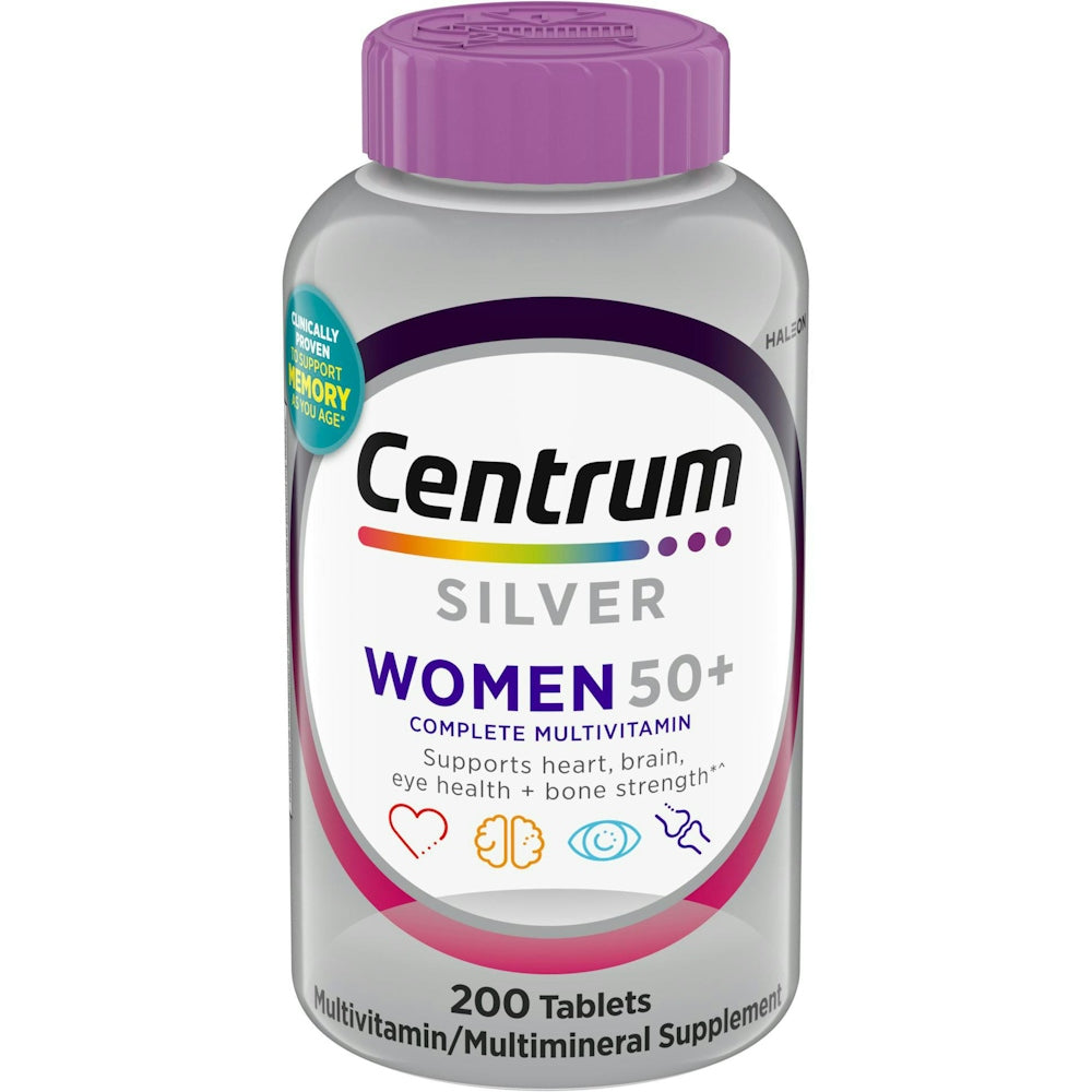Centrum Silver Women 50+ Multivitamin / Multimineral Dietary Supplement Tablets