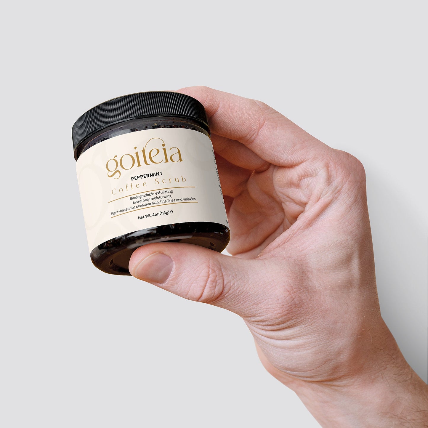 Goiteia Peppermint Coffee Scrub 4 oz (113g)