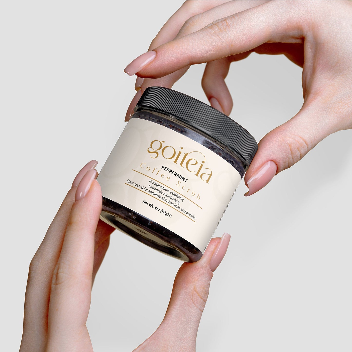 Goiteia Peppermint Coffee Scrub 4 oz (113g)
