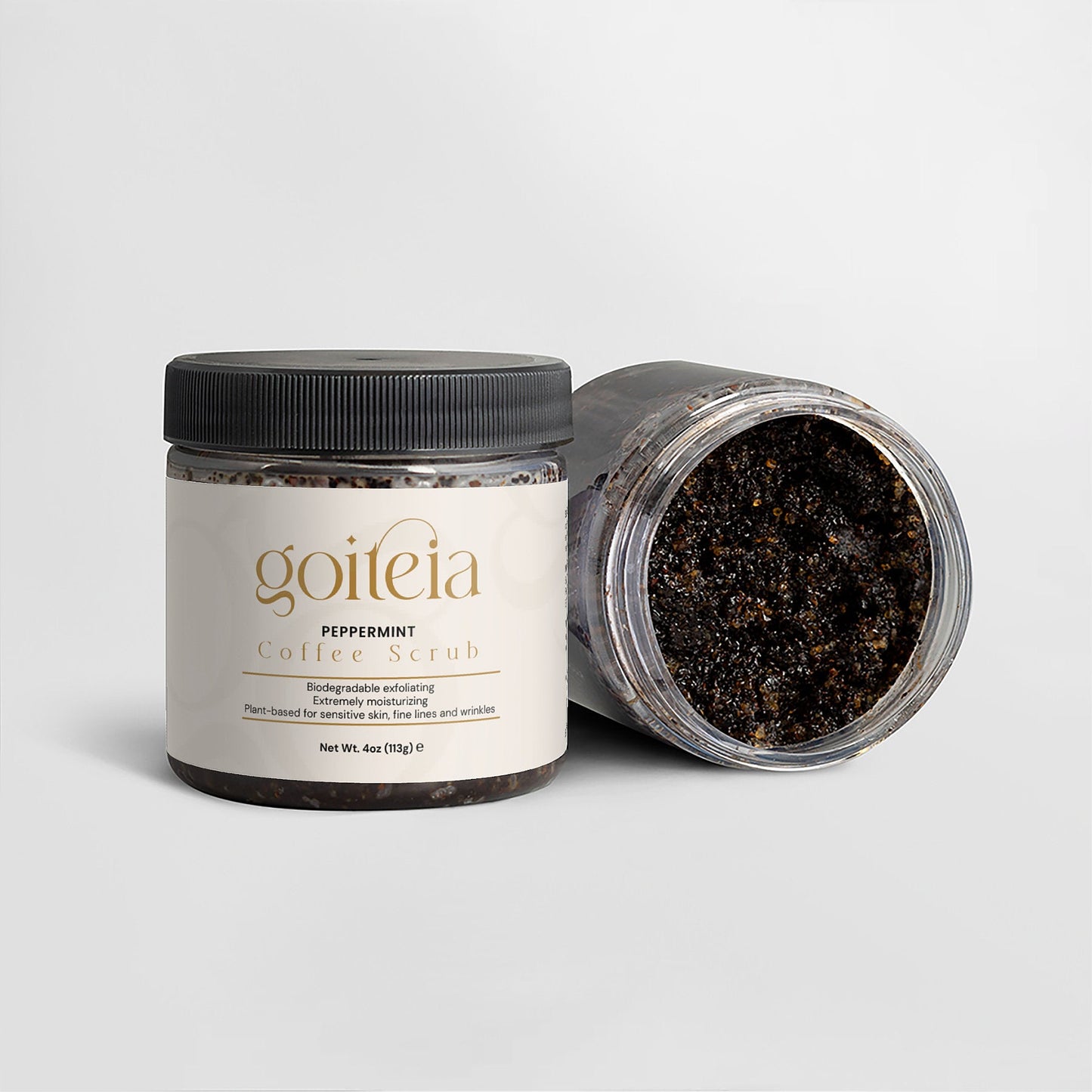 Goiteia Peppermint Coffee Scrub 4 oz (113g)