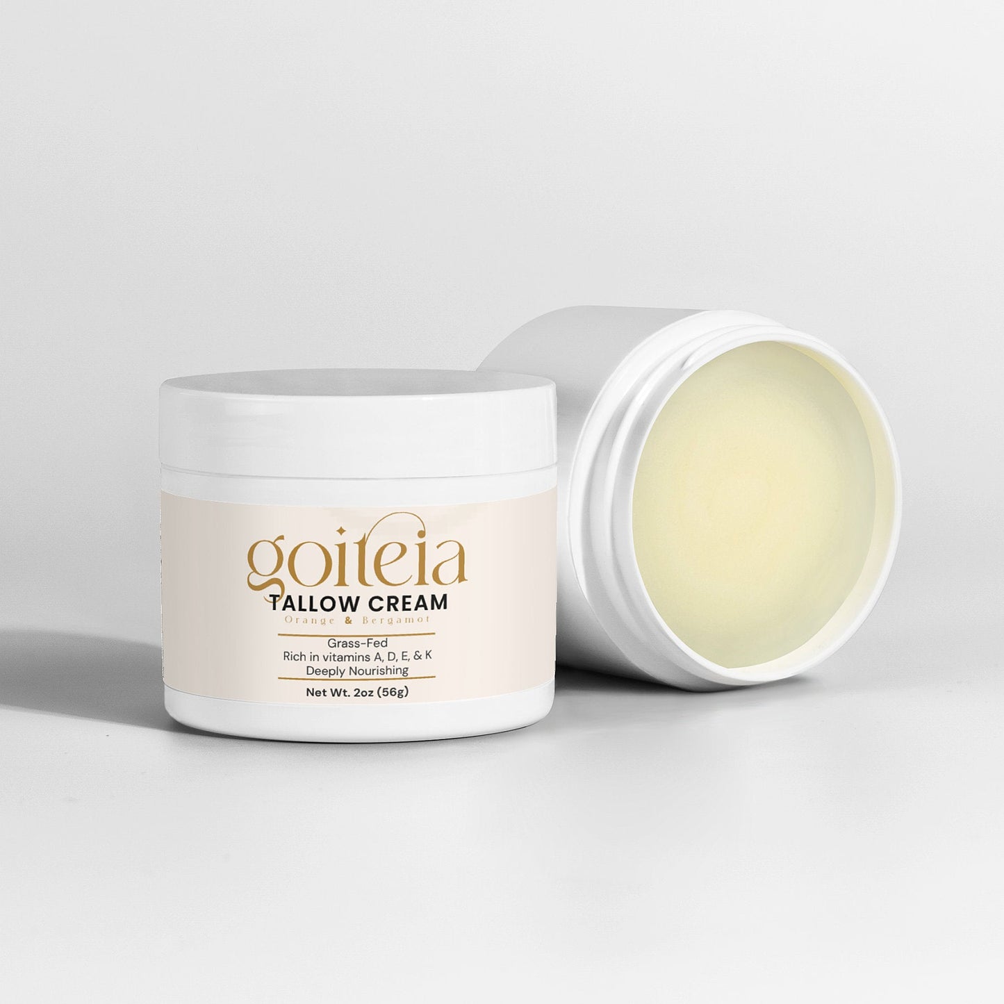 Goiteia Tallow Cream Orange & Bergamot 2 oz (56g)