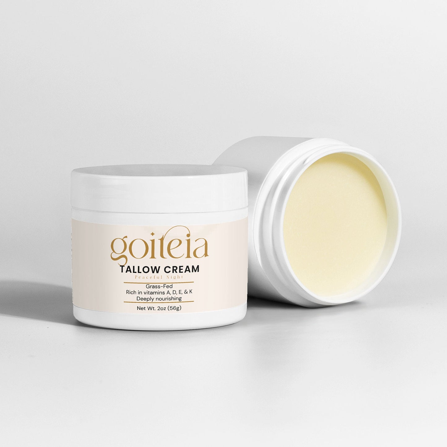 Goiteia Tallow Cream Peaceful Night 2 oz (56g)