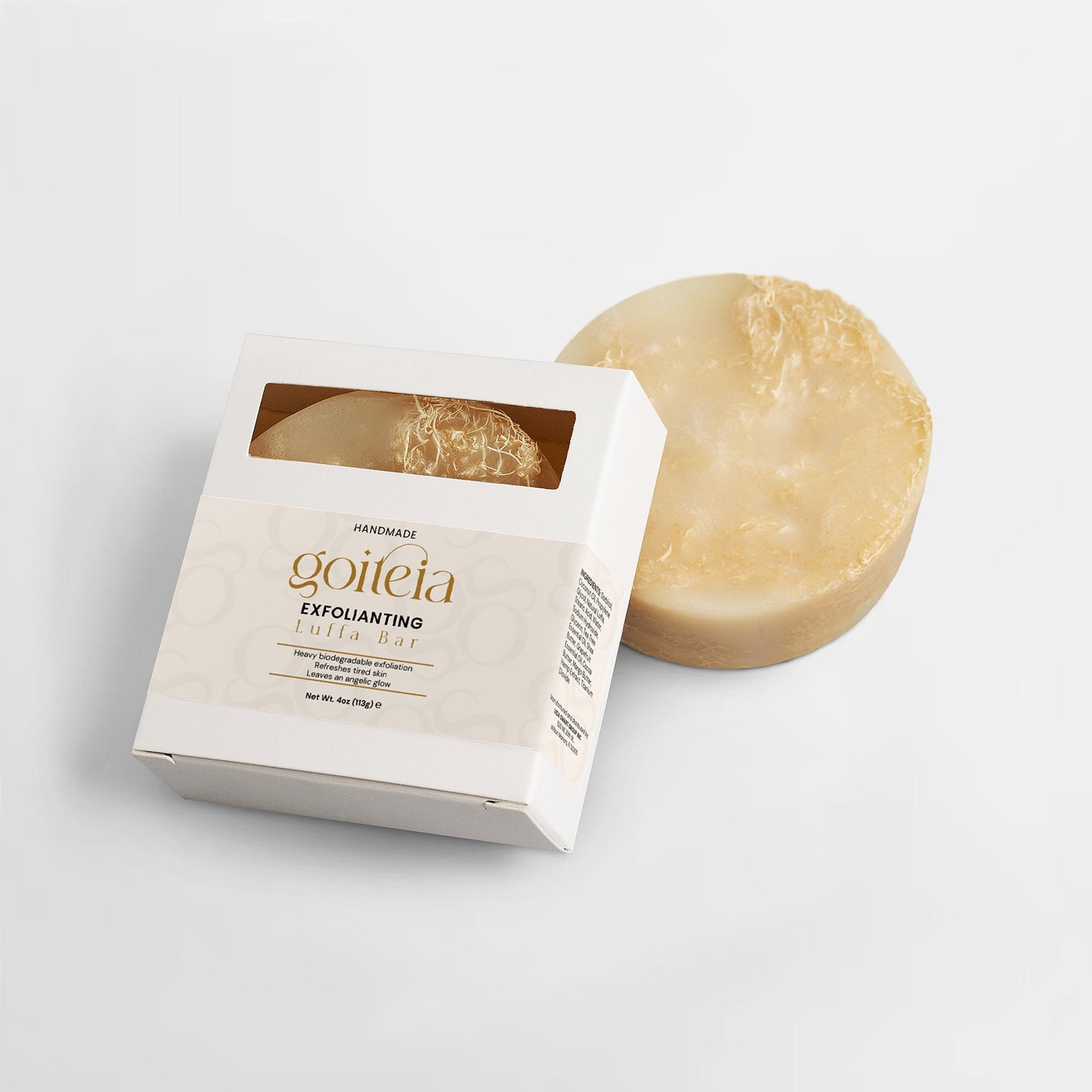 Goiteia Exfoliating Luffa Bar 4 oz (113g)