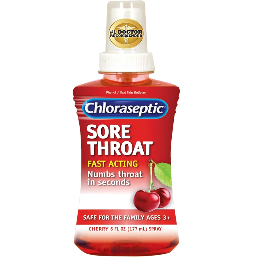Chloraseptic Sore Throat Pain Relief Spray - Cherry - 6 Fl Oz