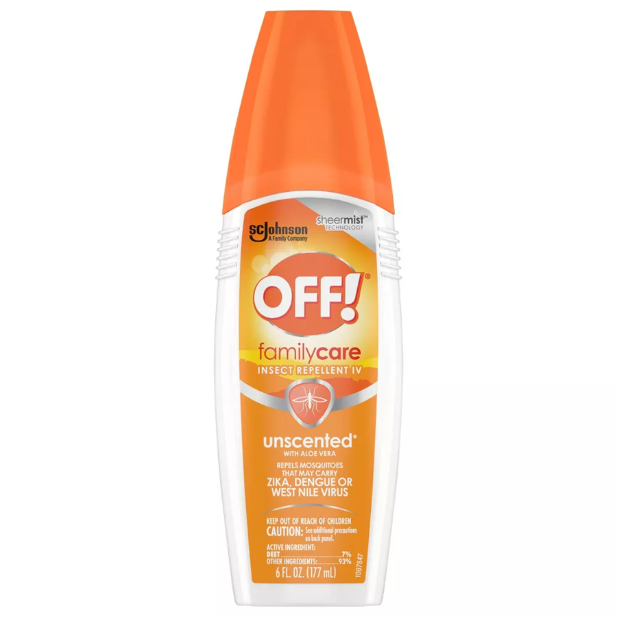 Off! Family Care Insect Repellent Spray Unscented, 6 Fl Oz
