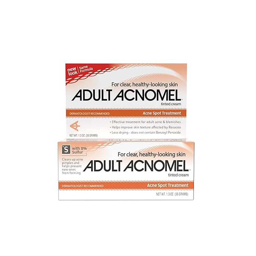 Adult Acnomel Tinted Acne Medication Cream, 1.3 Oz