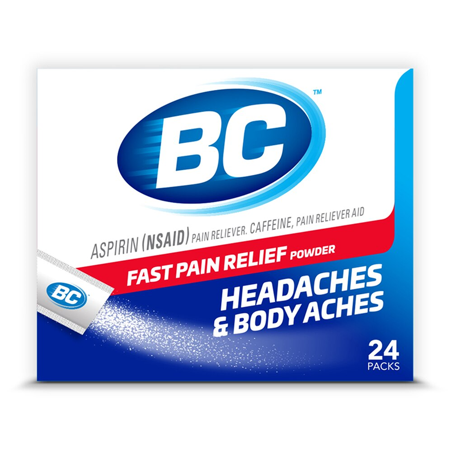 BC Fast Pain Relief Powder Aspirin Nsaid Reliever
