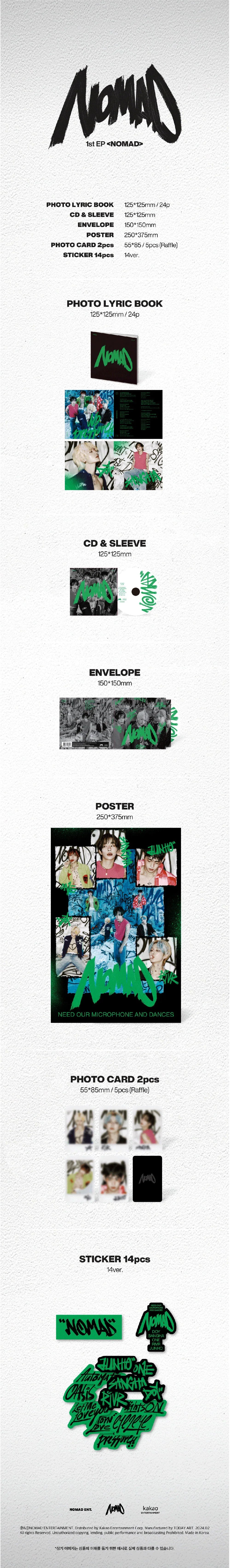 Nomad 1st Ep Album - Nomad