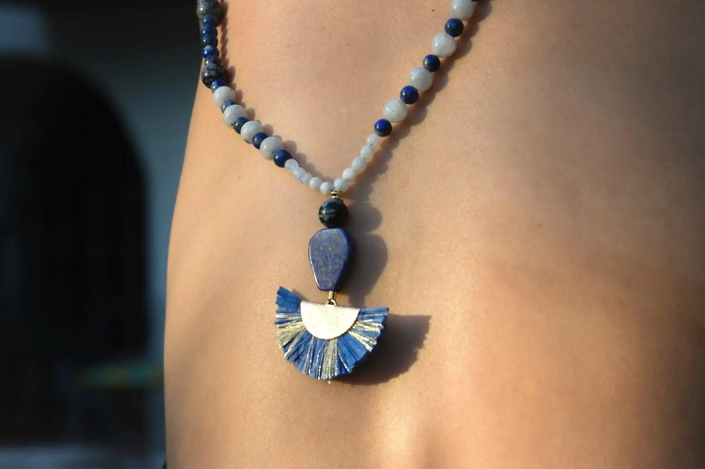 Austerity Mala Beaded Necklace