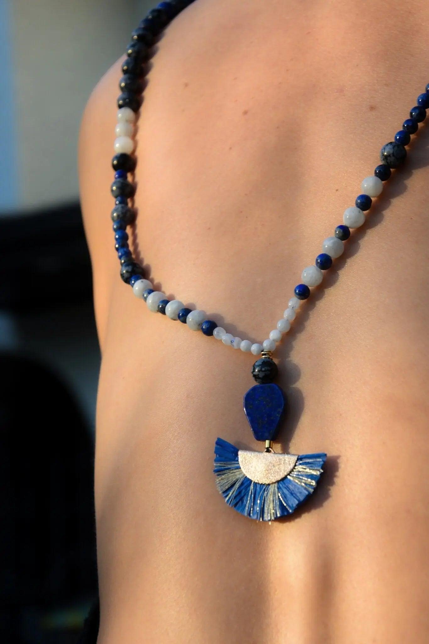 Austerity Mala Beaded Necklace