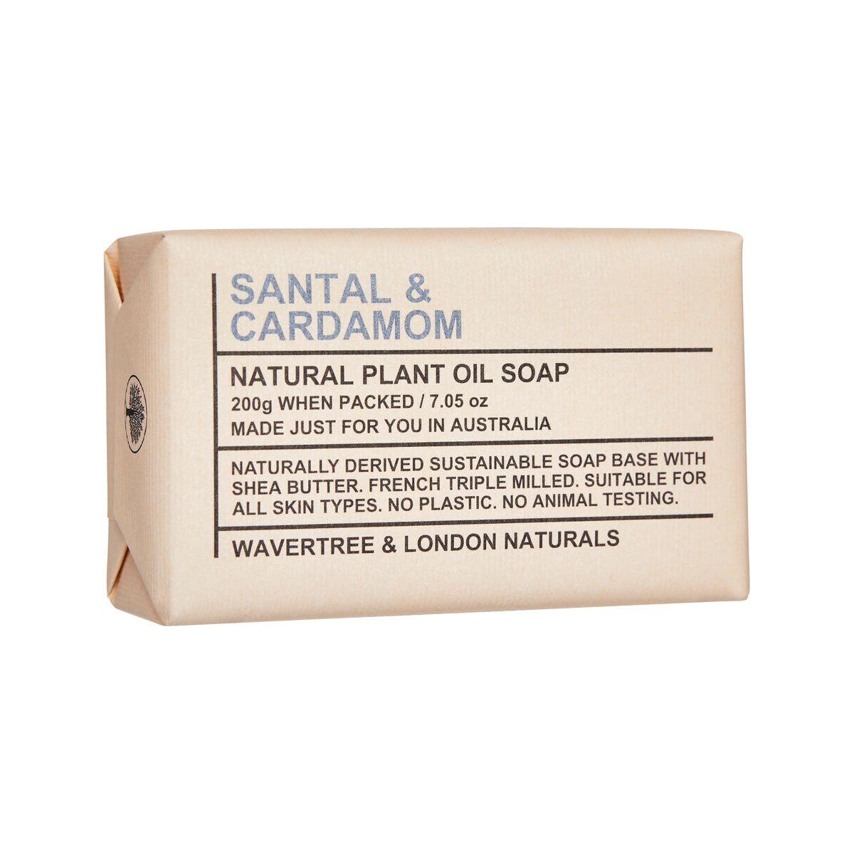 Wavertree & London Santal & Cardamon Natural Soap 7 Oz