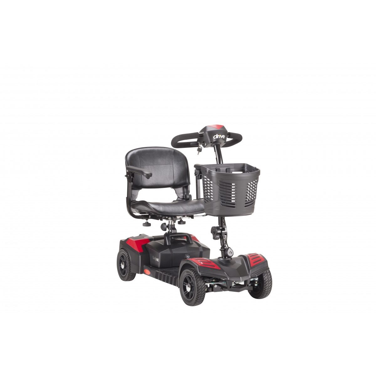 Drive Medical Scout Compact Travel Power Scooter, 4 Wheel