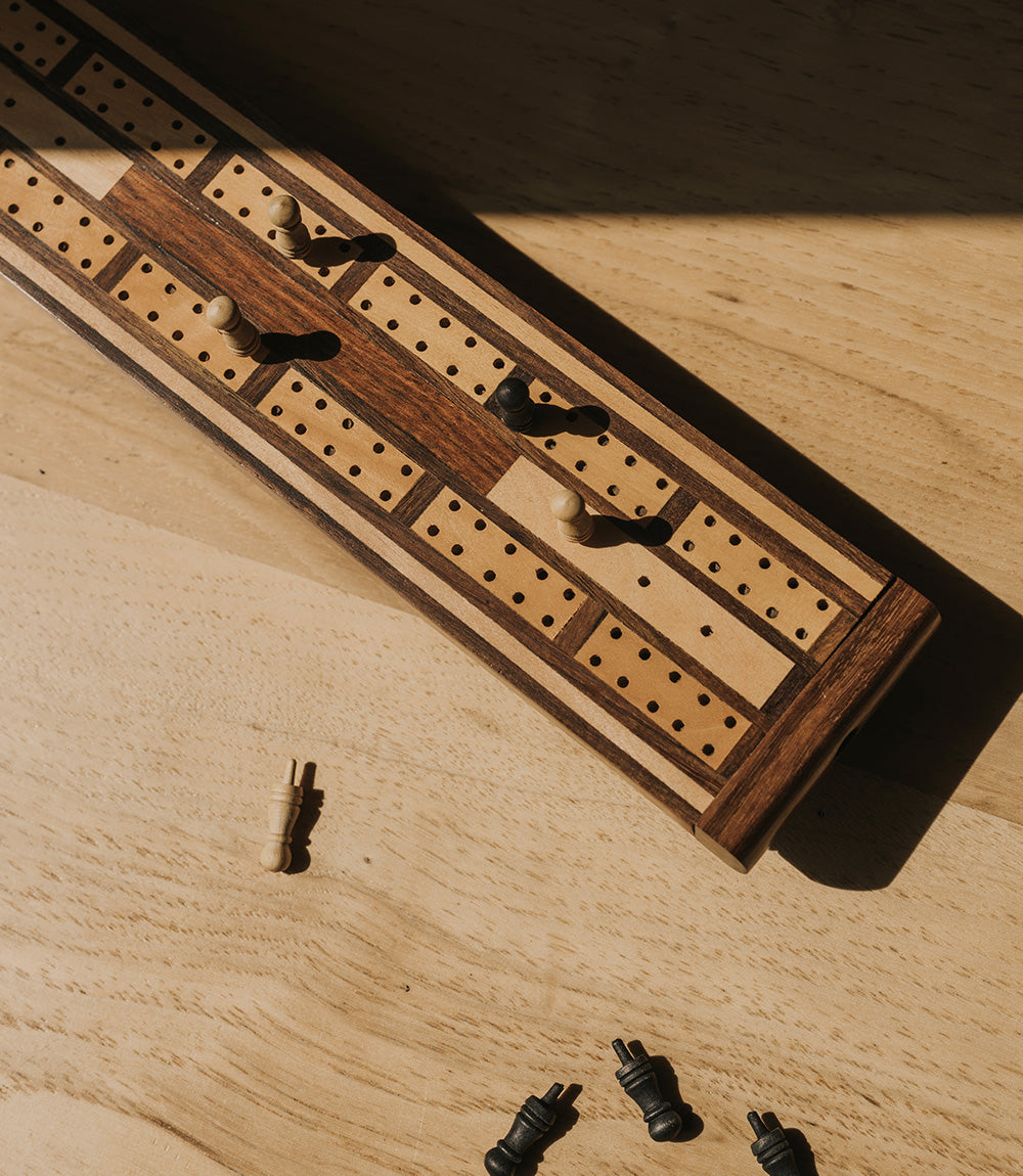Wood Cribbage Game - Handmade - Osadia Concept Store