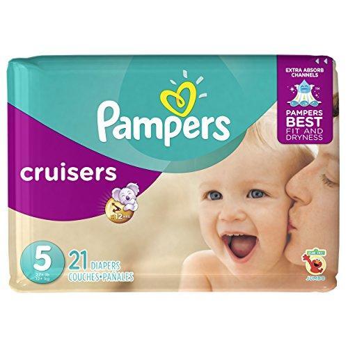 Pampers Cruisers Sesame Street Jumbo Diapers - Size 5