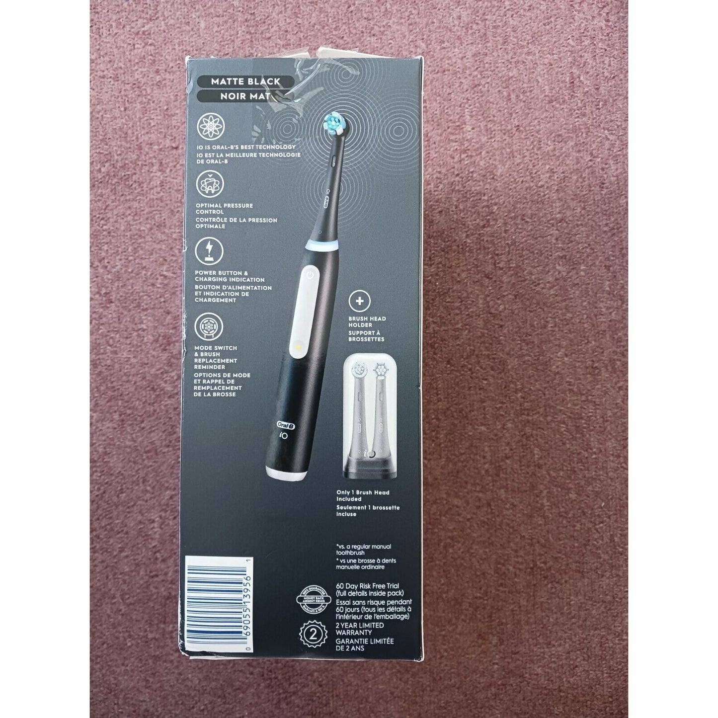Oral-B iO Series 3 Luxe Rechargeable Toothbrush Black