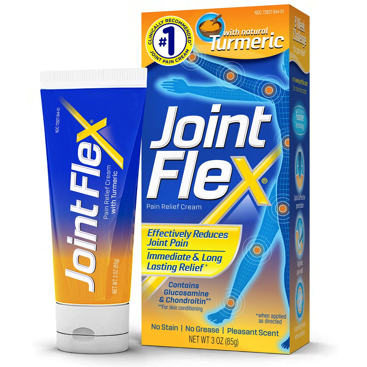 JointFlex Pain Relief Cream With Turmeric 3 Oz